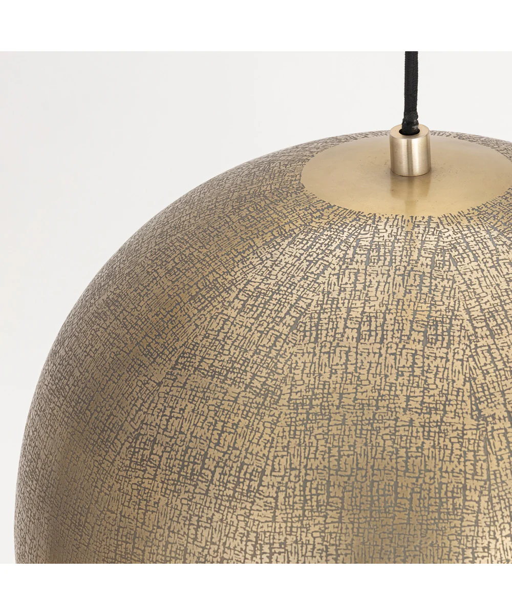 Aurelia 20 inch 1-Light Pendant Weathered Brass - Image 5
