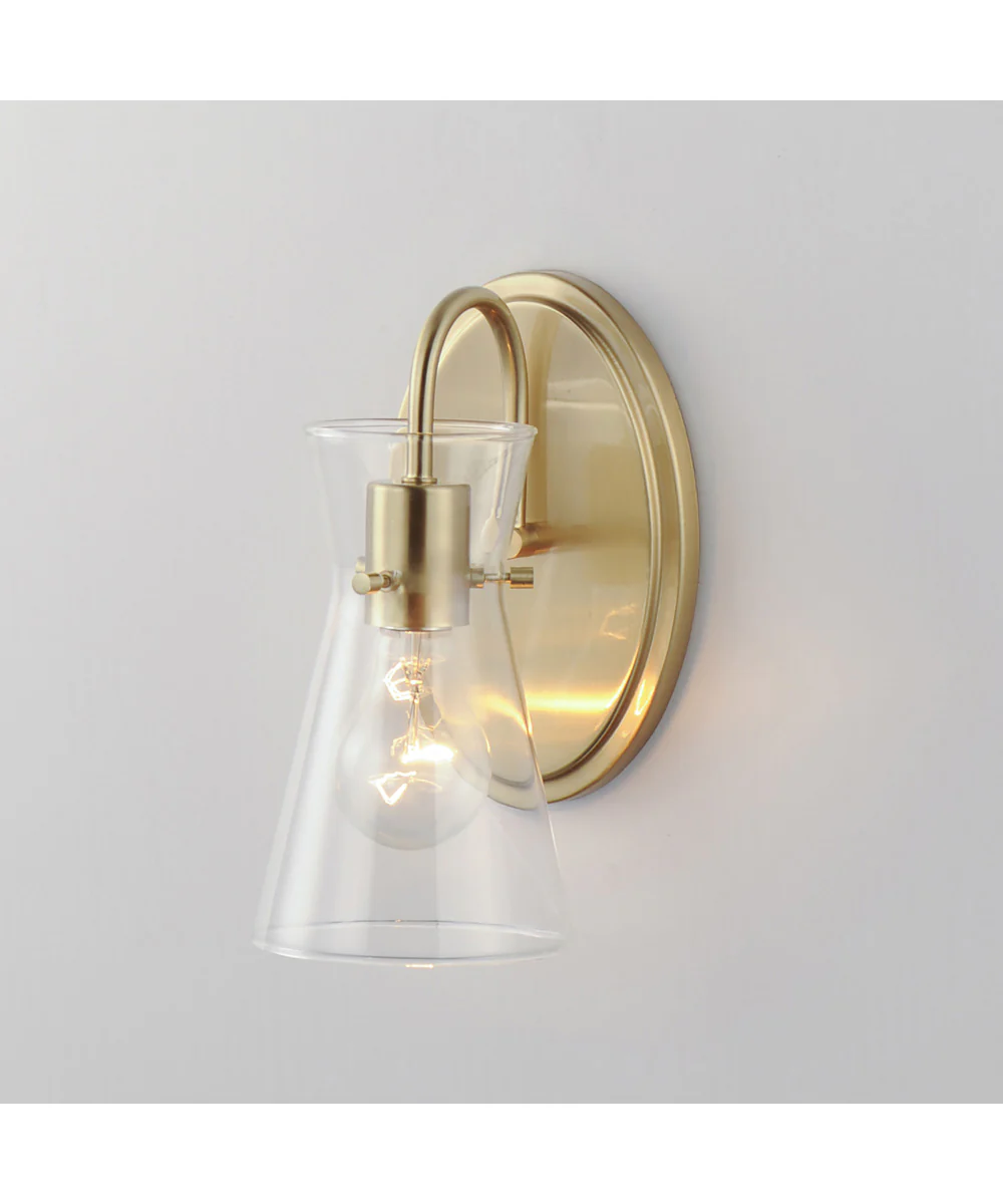 Ava 1-Light Wall Sconce Natural Aged Brass - Image 5