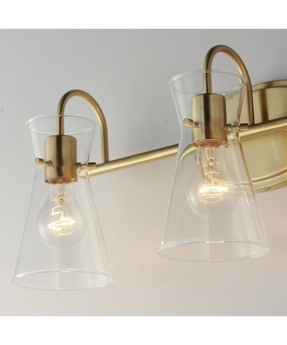 Ava 3-Light Bath Vanity Natural Aged Brass - Image 6