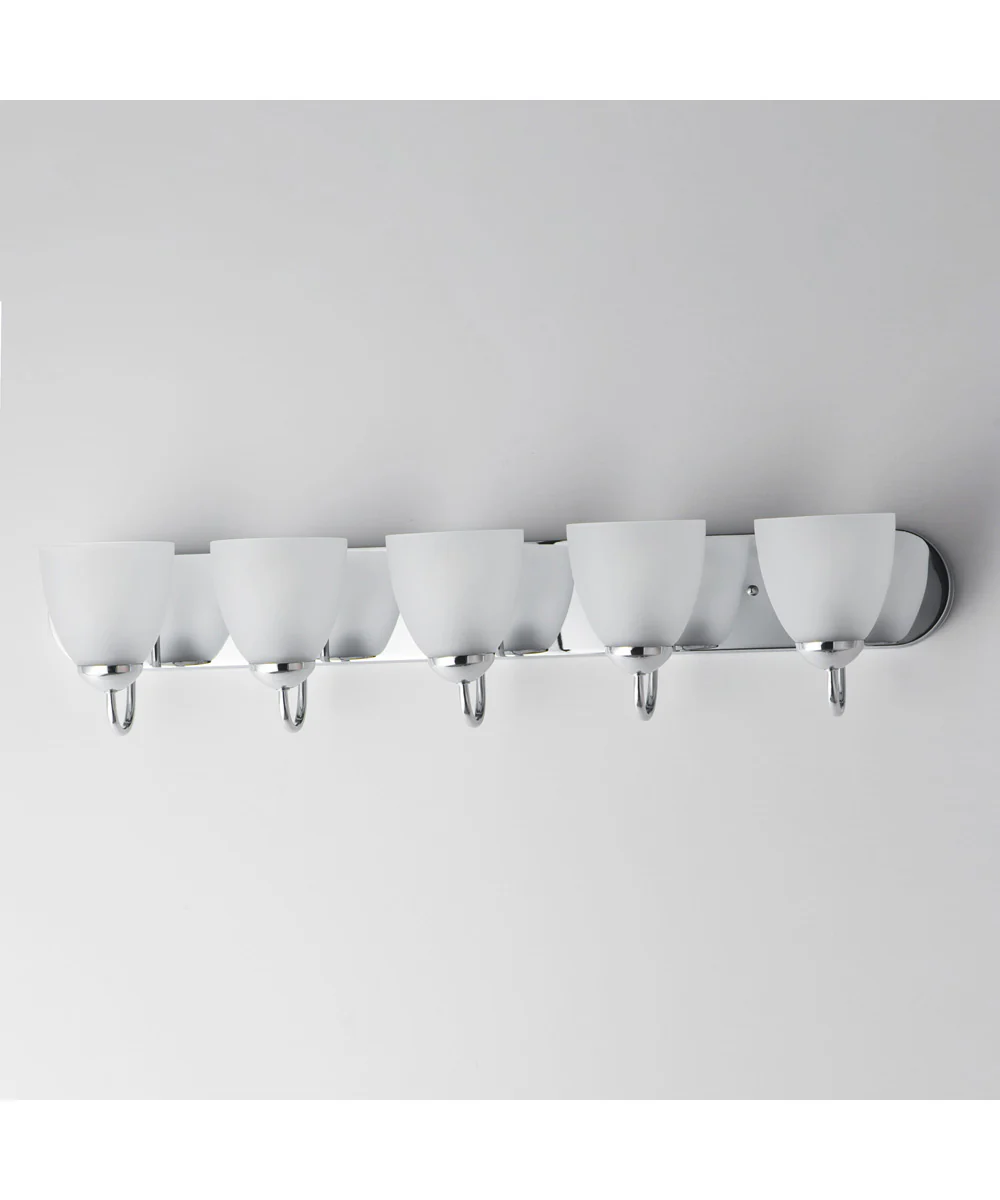 Axis 5-Light Strip Bath Vanity Polished Chrome - Image 4