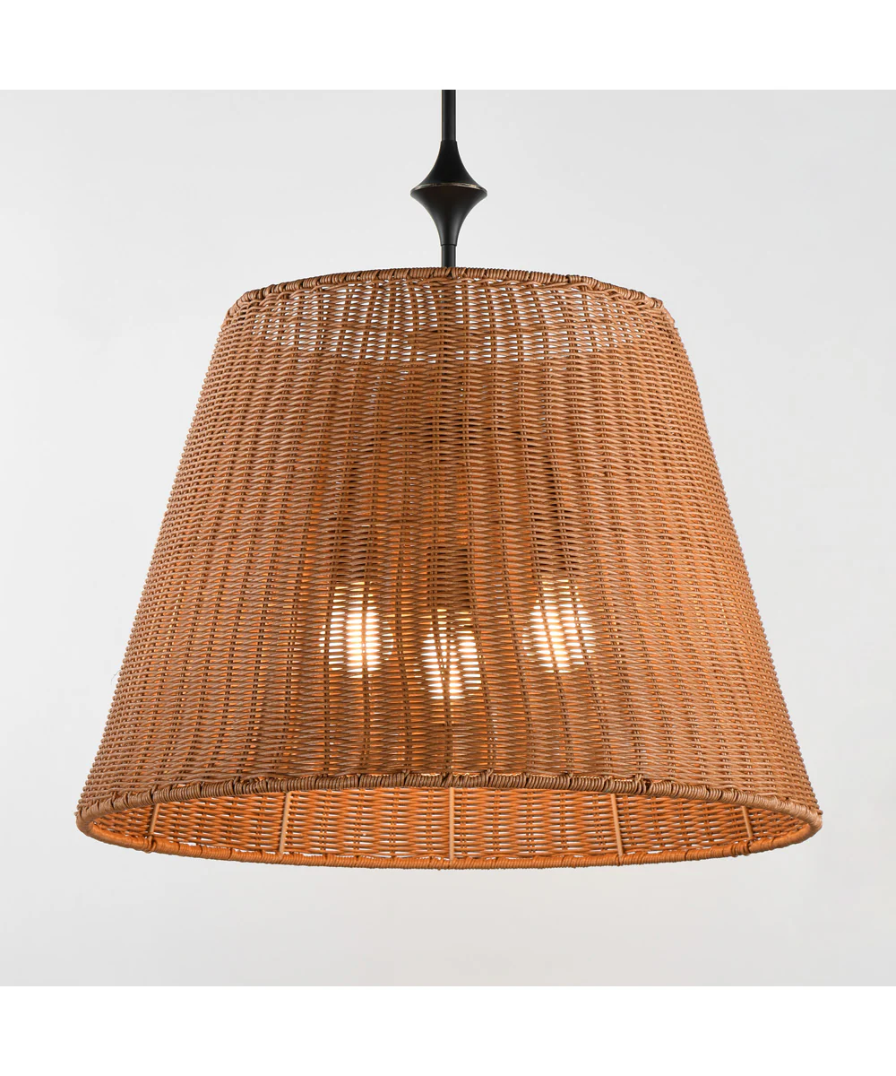 Baja 24 inch Single Pendant Dark Bronze - Image 3