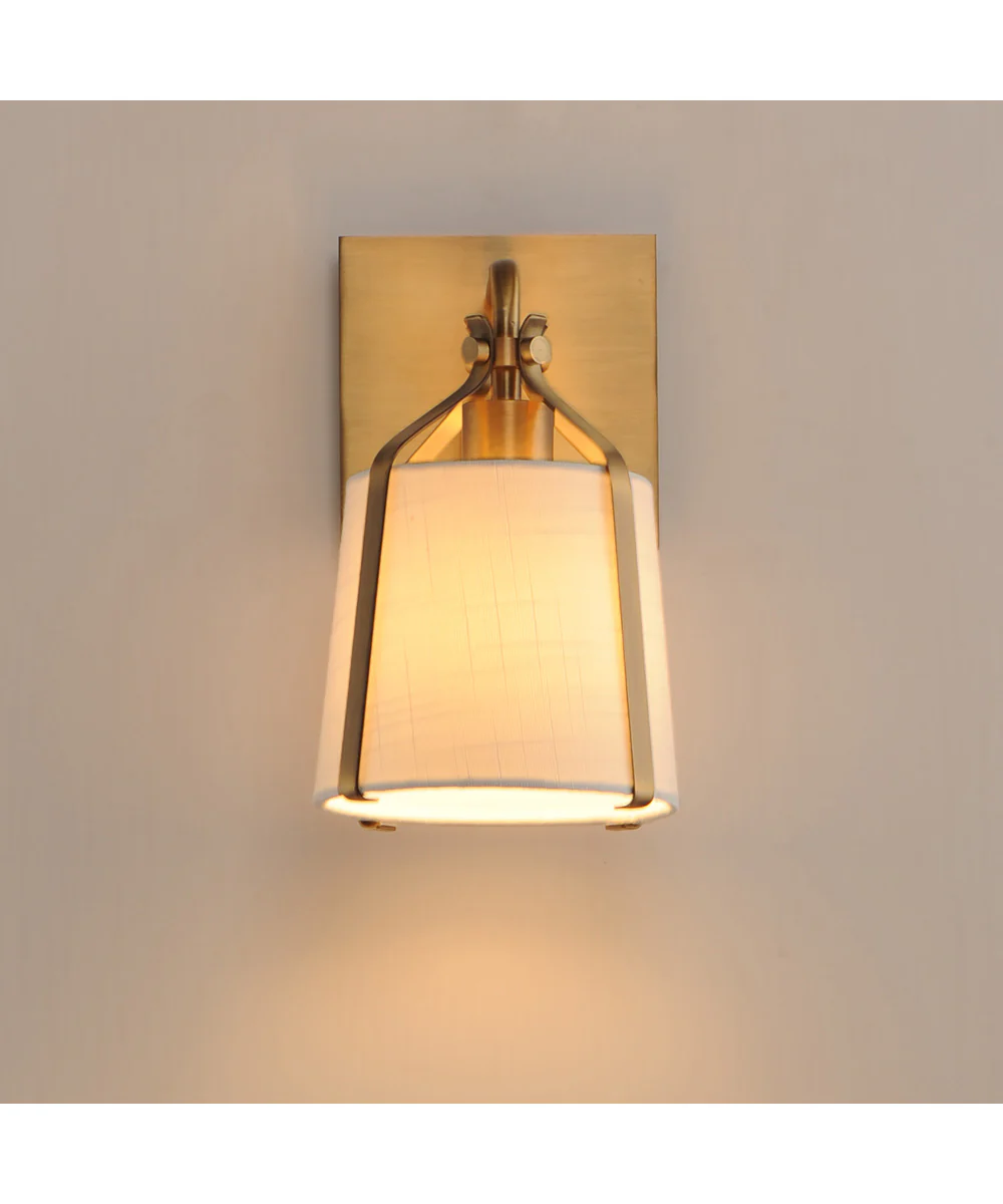 Bandera 1-Light Wall Sconce Natural Aged Brass - Image 3