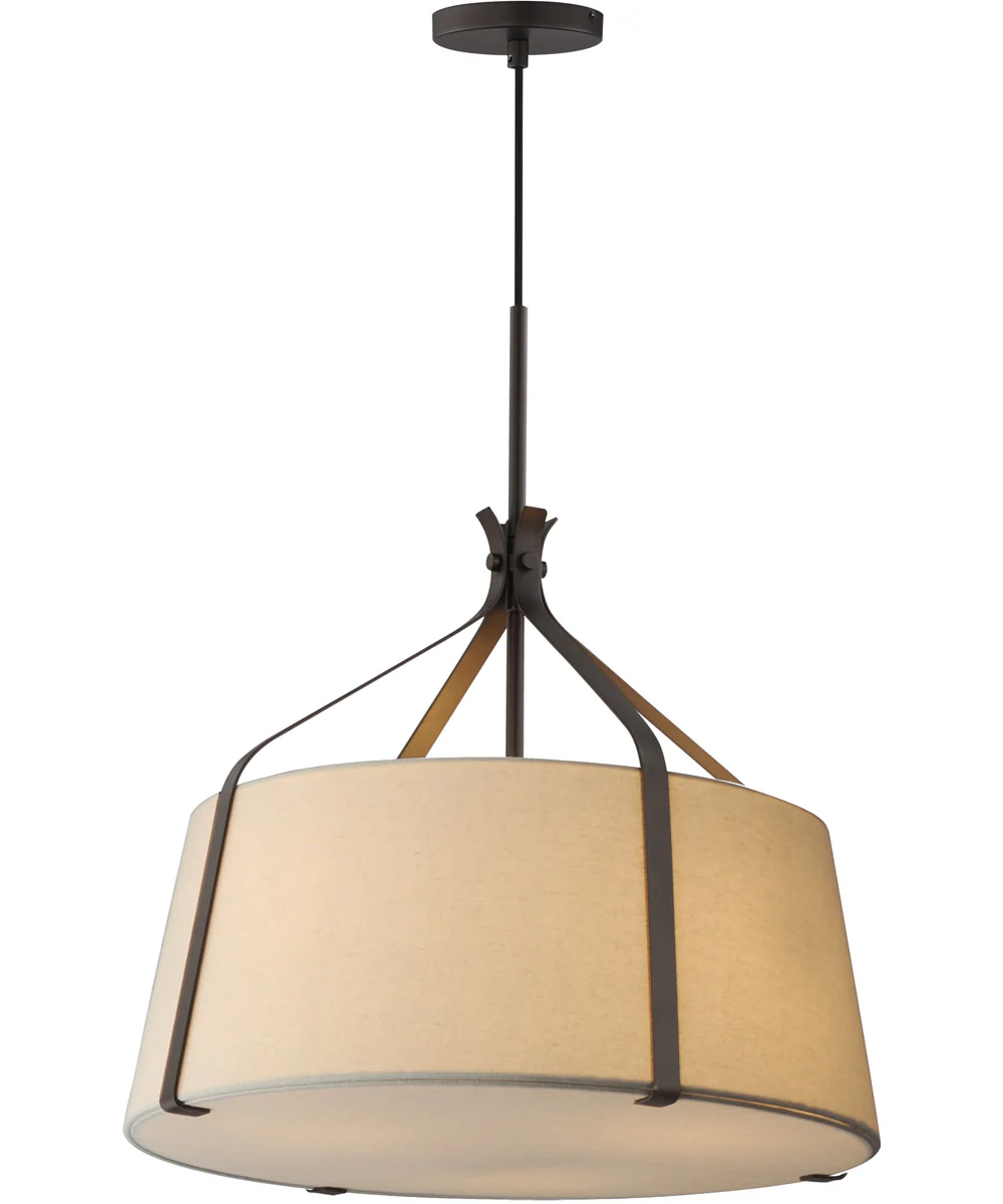 Bandera 20 inch 3-Light Pendant Dark Bronze