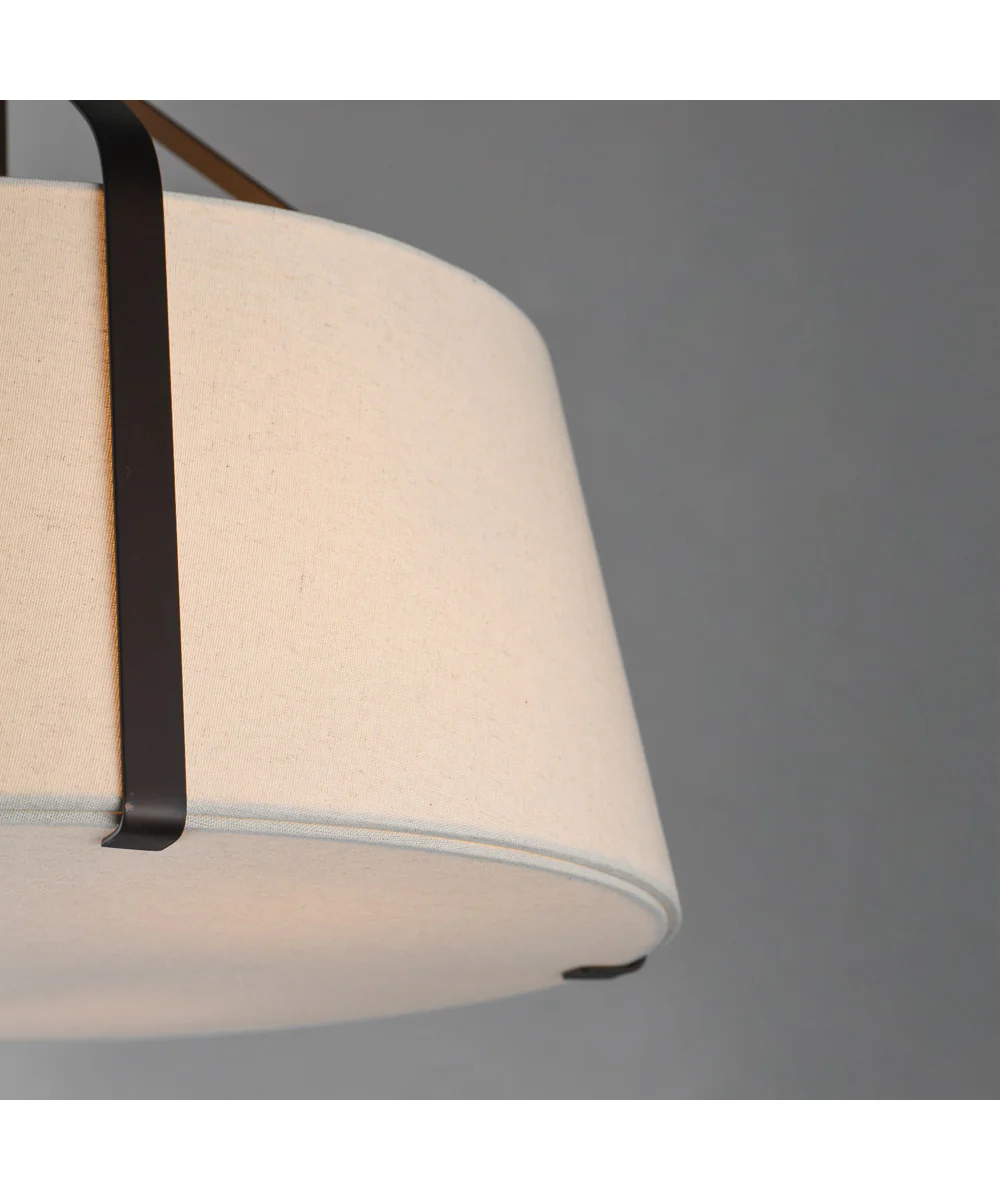 Bandera 20 inch 3-Light Pendant Dark Bronze - Image 4