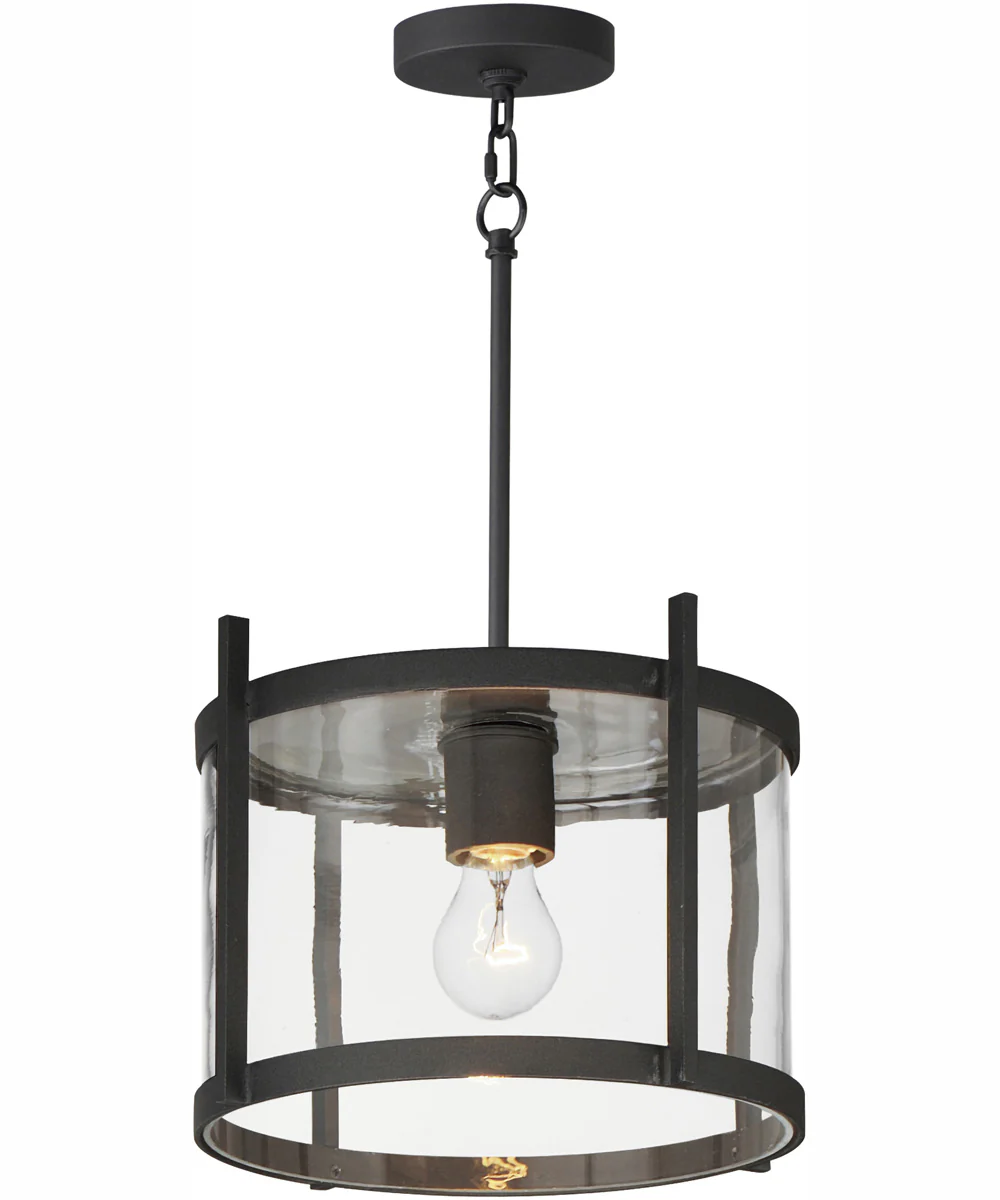 Belfry 1-Light Semi-Flush/Pendant Black