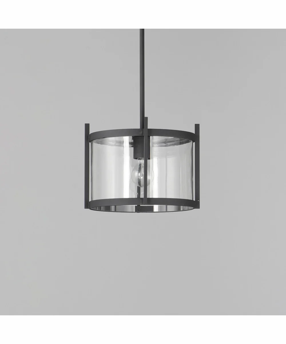 Belfry 1-Light Semi-Flush/Pendant Black - Image 4