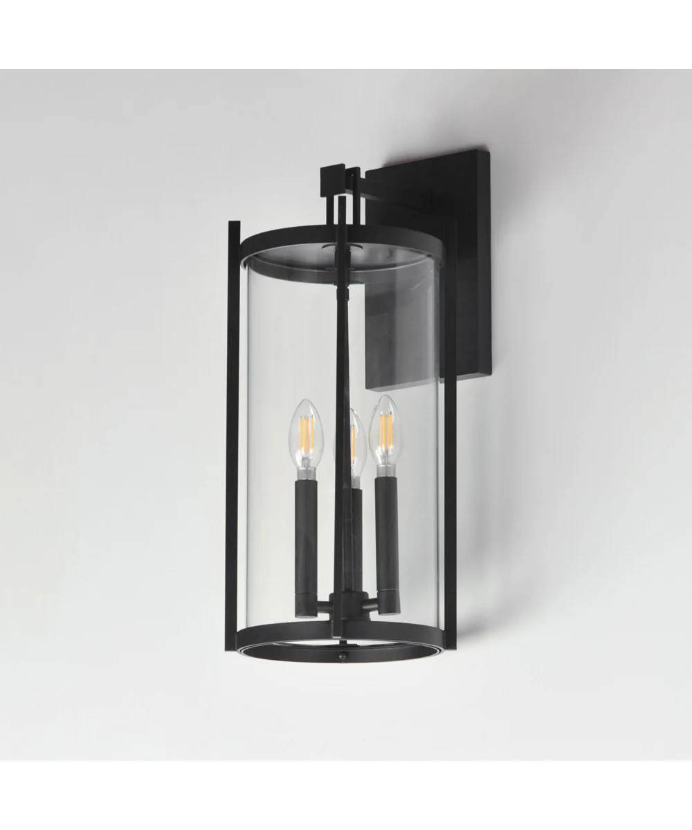 Belfry 3-Light Wall Sconce Black - Image 4