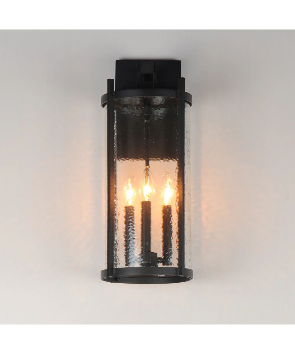 Belfry 3-Light Wall Sconce Black - Image 3
