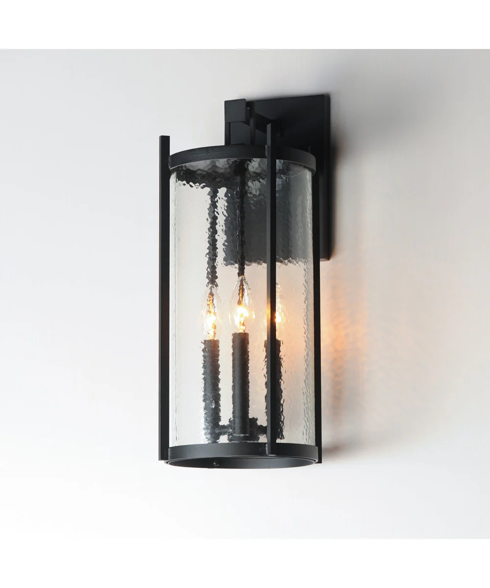 Belfry 3-Light Wall Sconce Black - Image 4
