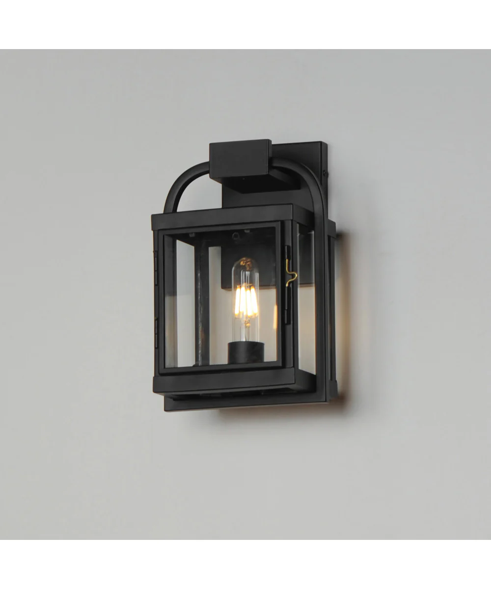 Bonham Small Outdoor Wall Sconce Black - Image 4