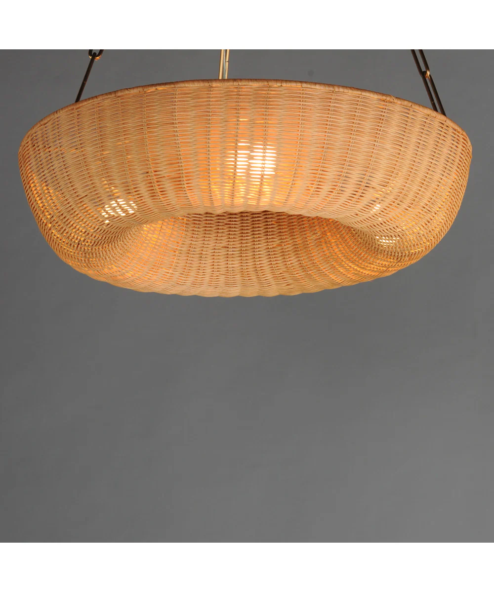 Bower 24 inch Pendant Natural Aged Brass - Image 2