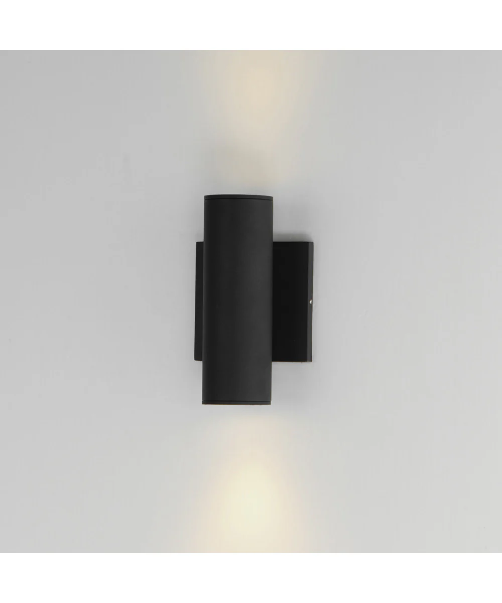 Calibro 7.5 inch LED Outdoor Sconce Black - Image 4