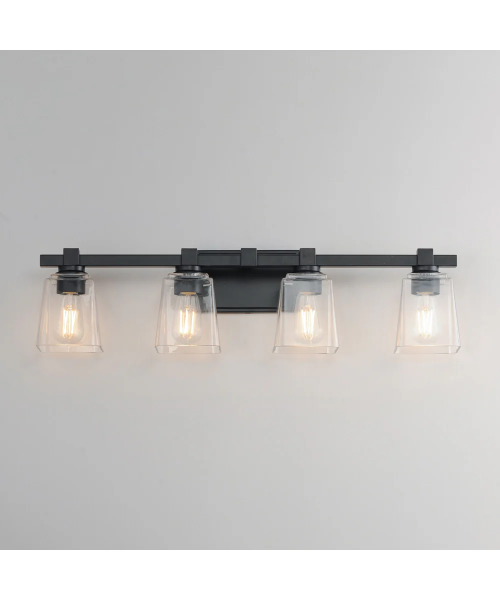 Cubos 4-Light Bath Vanity Black - Image 3