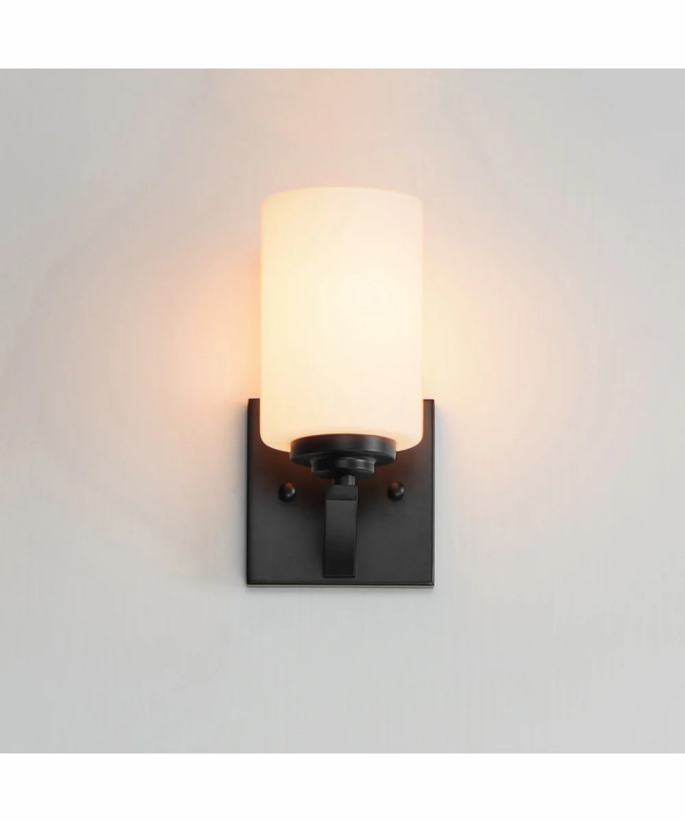 Deven 1-Light Wall Sconce Black - Image 3