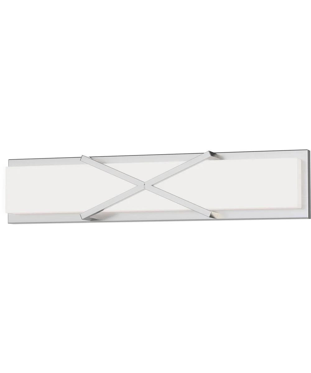 Dexter 24 inch LED Wall Sconce Satin Nickel