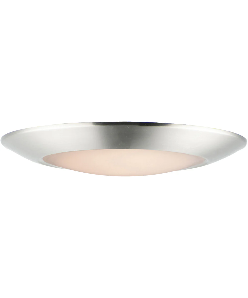 Diverse 9 inch LED Flush Mount 3000K Satin Nickel