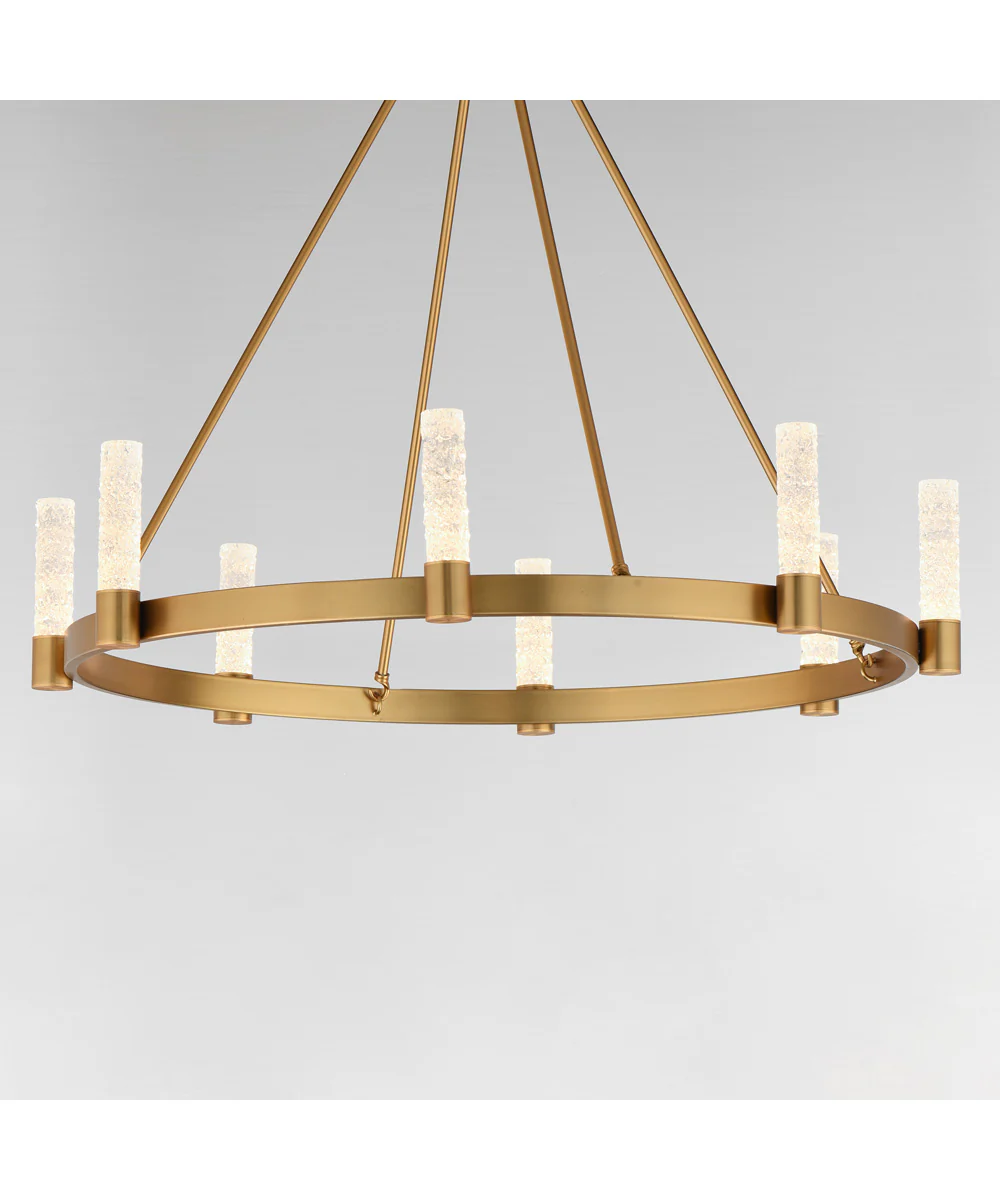 Duchess 8-Light Chandelier Natural Aged Brass - Image 4