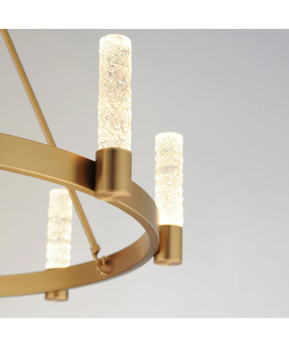 Duchess 8-Light Chandelier Natural Aged Brass - Image 5
