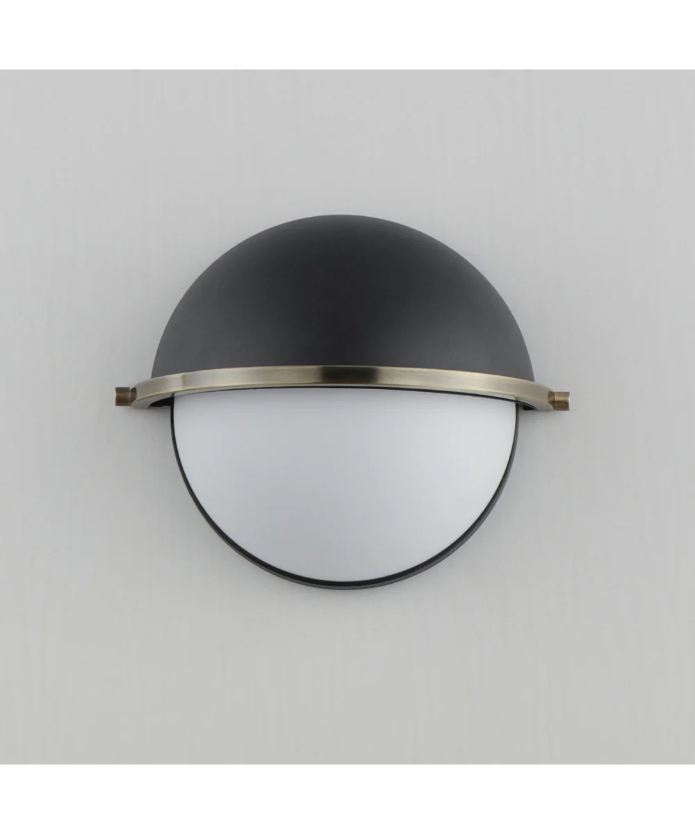 Duke Half Sconce Black/Weathered Brass - Image 2
