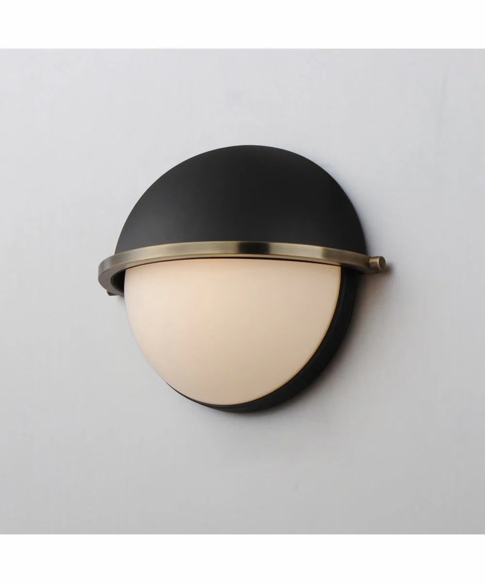 Duke Half Sconce Black/Weathered Brass - Image 4