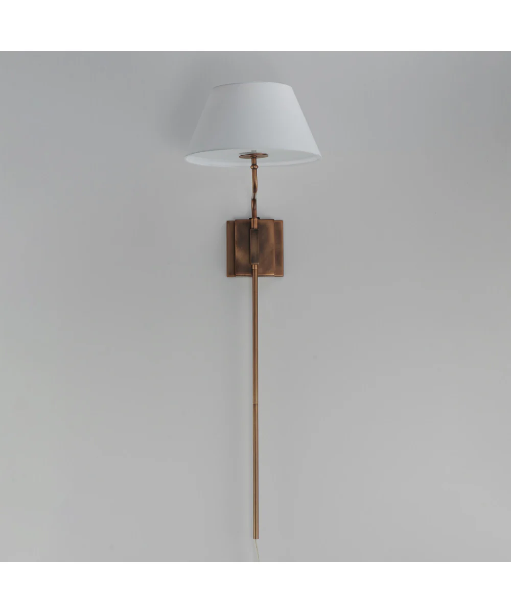 Dunbridge 1-Light Wall Sconce Weathered Brass - Image 2