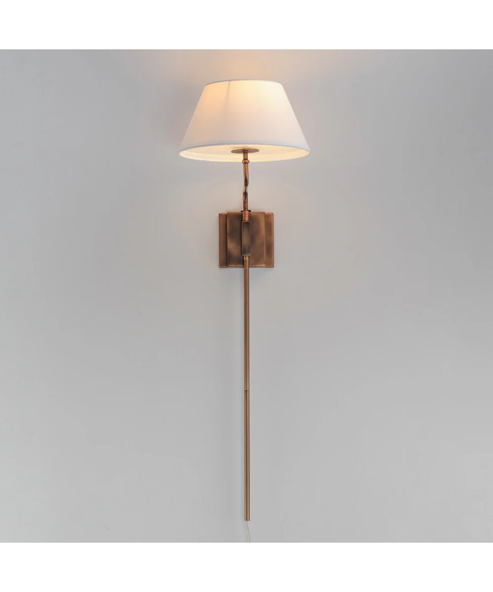 Dunbridge 1-Light Wall Sconce Weathered Brass - Image 3