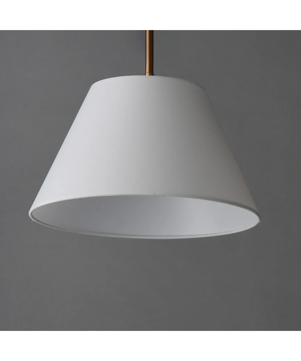 Dunbridge 14 inch Pendant Weathered Brass - Image 2