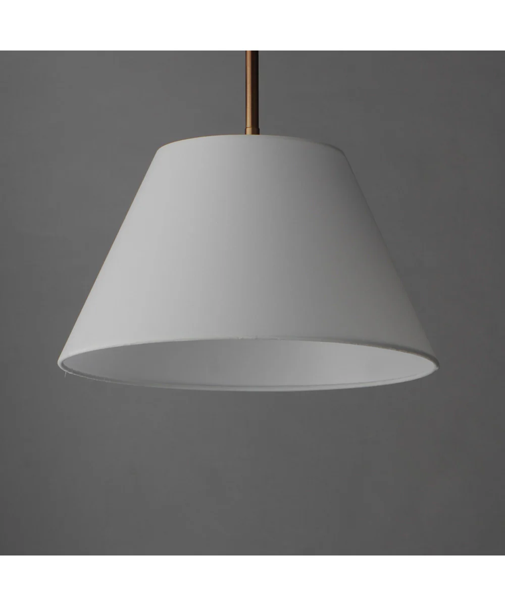 Dunbridge 14 inch Pendant Weathered Brass - Image 4