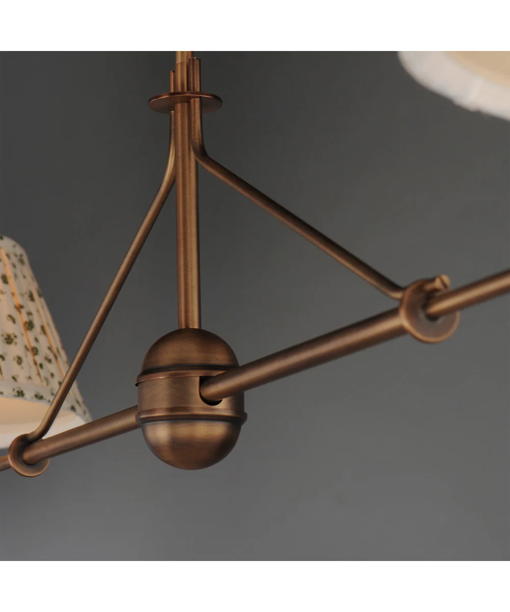 Dunbridge 2-Light Pendant Weathered Brass - Image 4