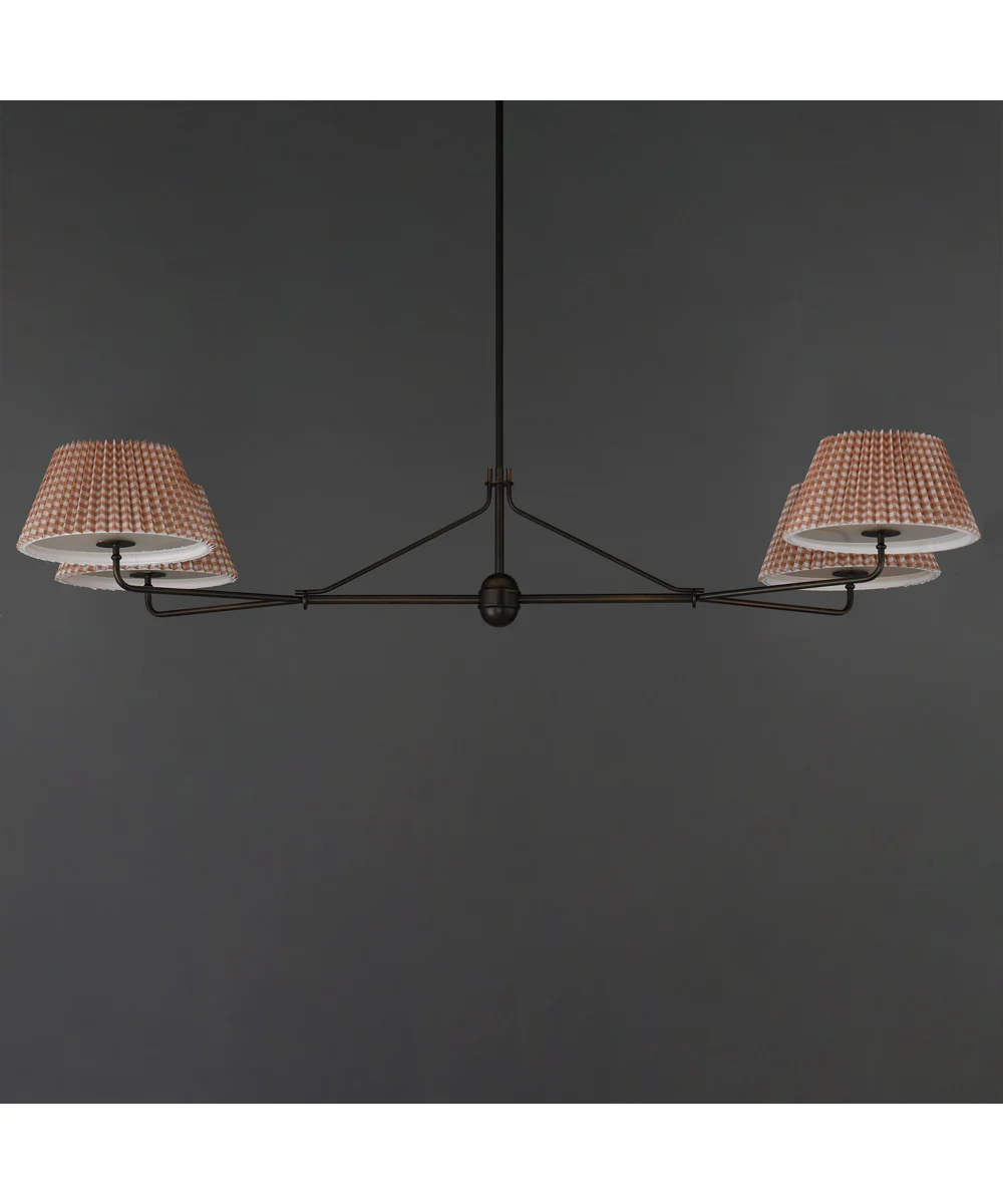 Dunbridge 4-Light Chandelier Antique Bronze - Image 3