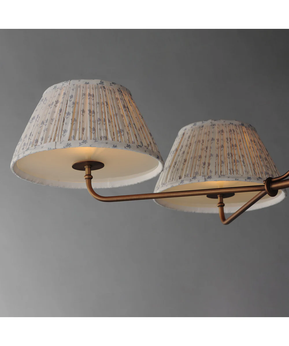 Dunbridge 4-Light Chandelier Weathered Brass - Image 5