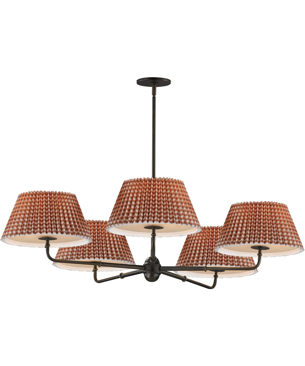 Dunbridge 5-Light Chandelier Antique Bronze