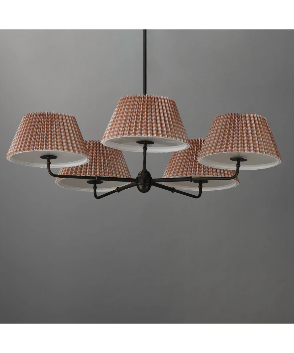 Dunbridge 5-Light Chandelier Antique Bronze - Image 3