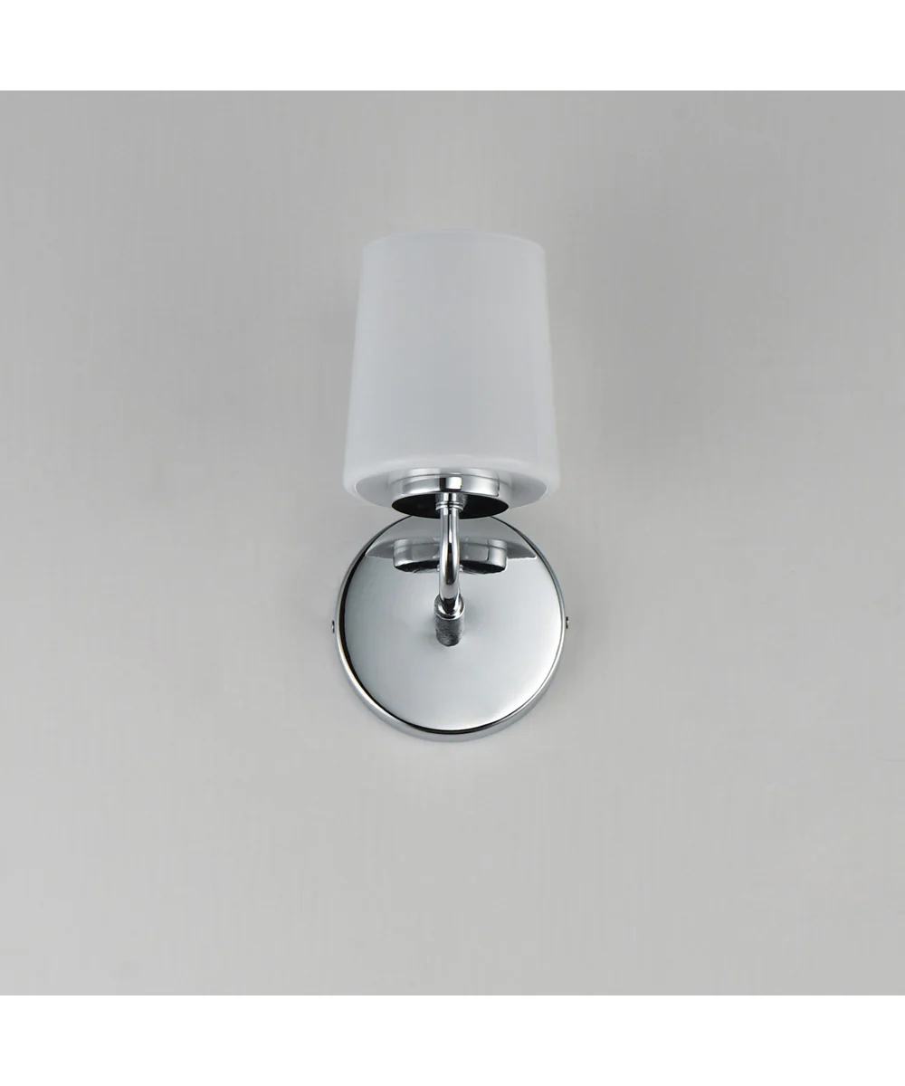 Durham 1-Light Wall Sconce Polished Chrome - Image 2