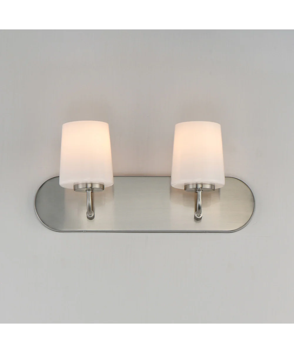 Durham 2-Light Strip Bath Vanity Satin Nickel - Image 3