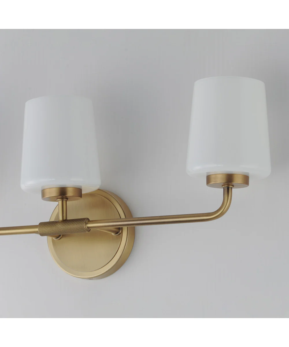 Durham 3-Light Bath Vanity Natural Aged Brass - Image 6