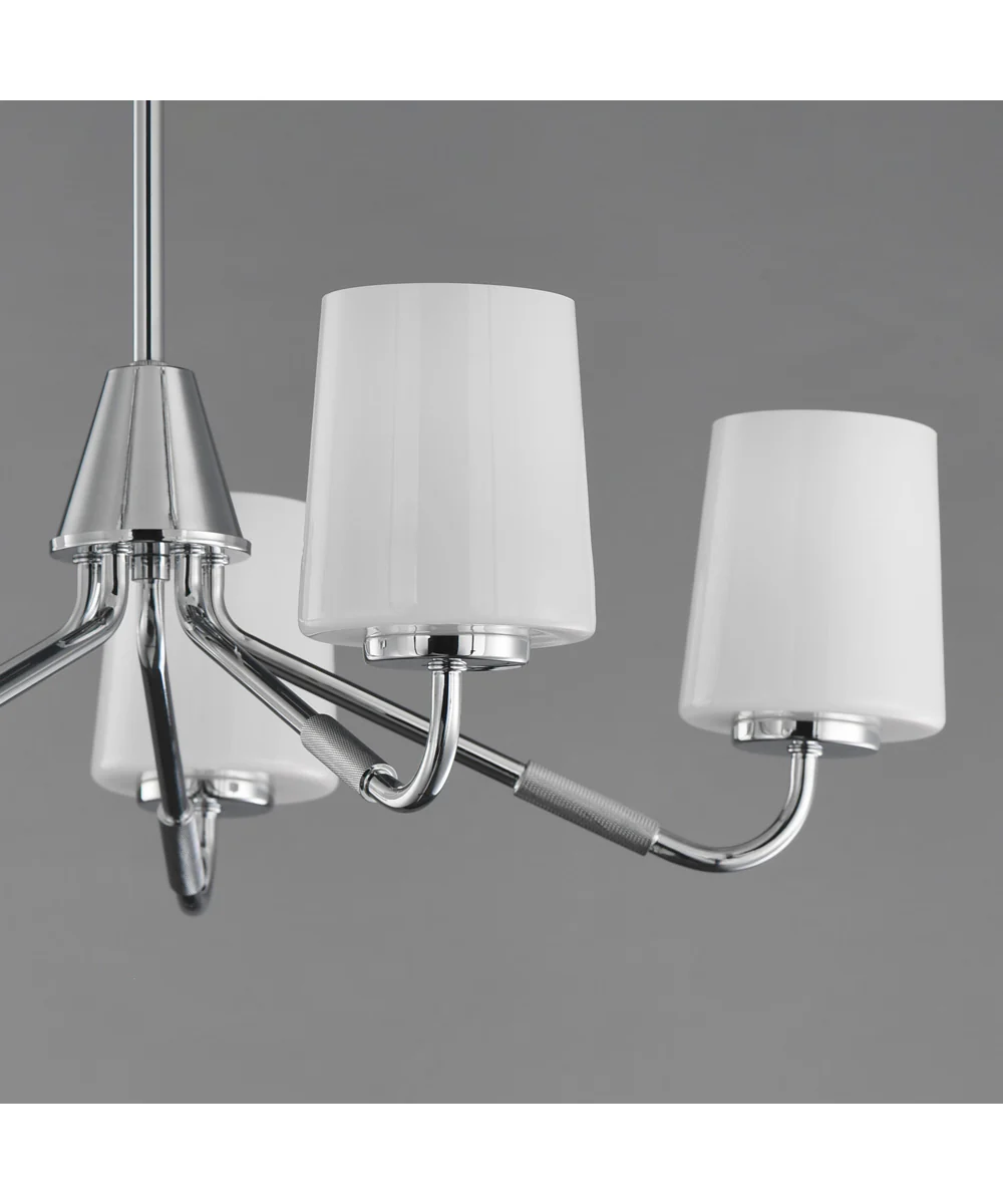 Durham 5-Light Chandelier Polished Chrome - Image 5
