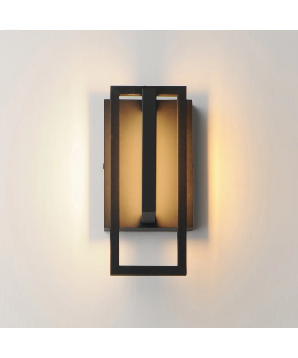 Formation VX 10 inch Outdoor LED Wall Sconce Black - Image 3