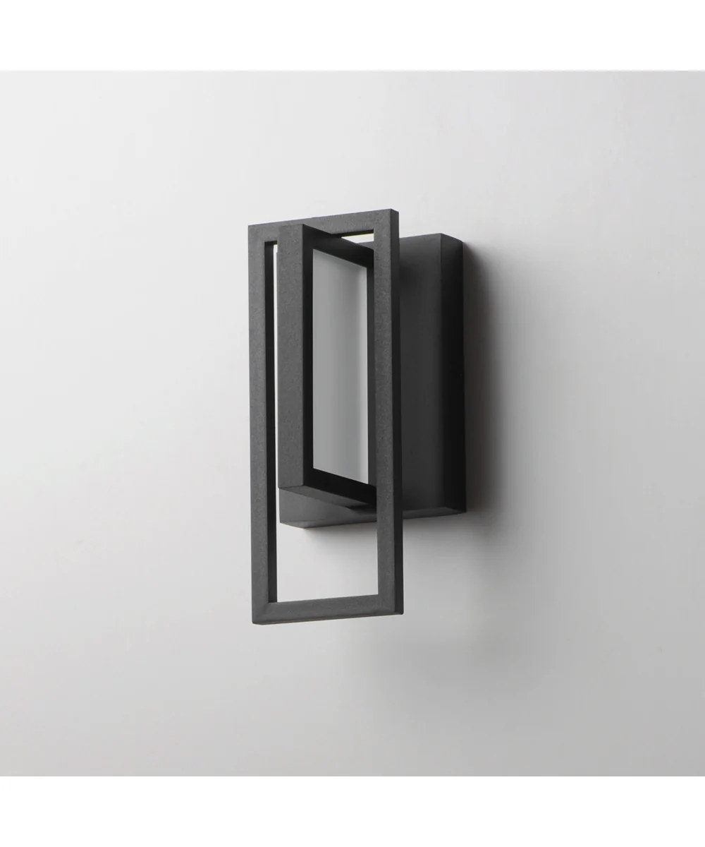 Formation VX 10 inch Outdoor LED Wall Sconce Black - Image 4