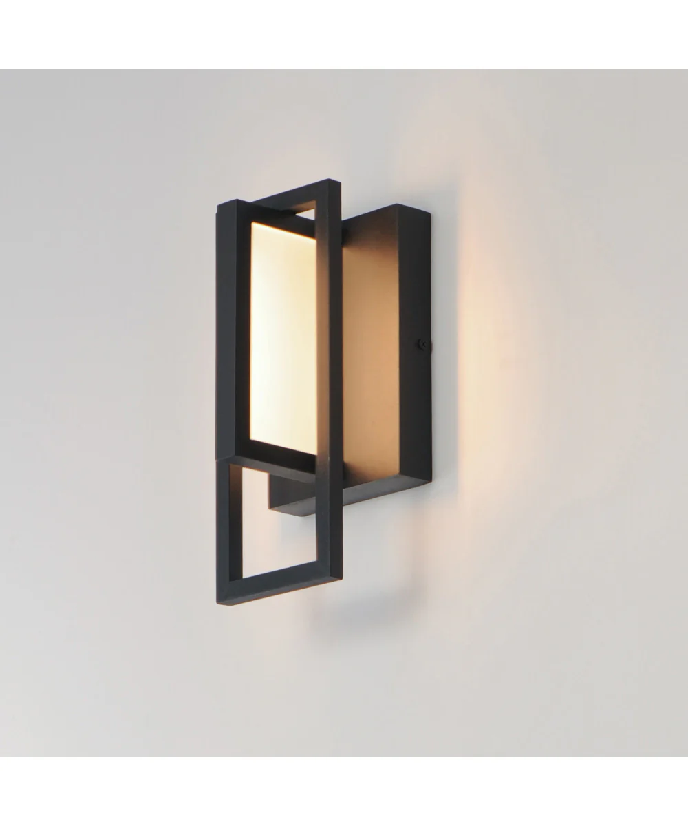 Formation VX 10 inch Outdoor LED Wall Sconce Black - Image 6