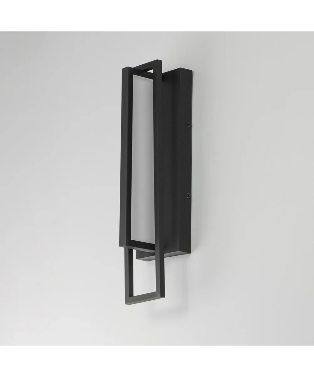 Formation VX 18 inch Outdoor LED Wall Sconce Black - Image 4