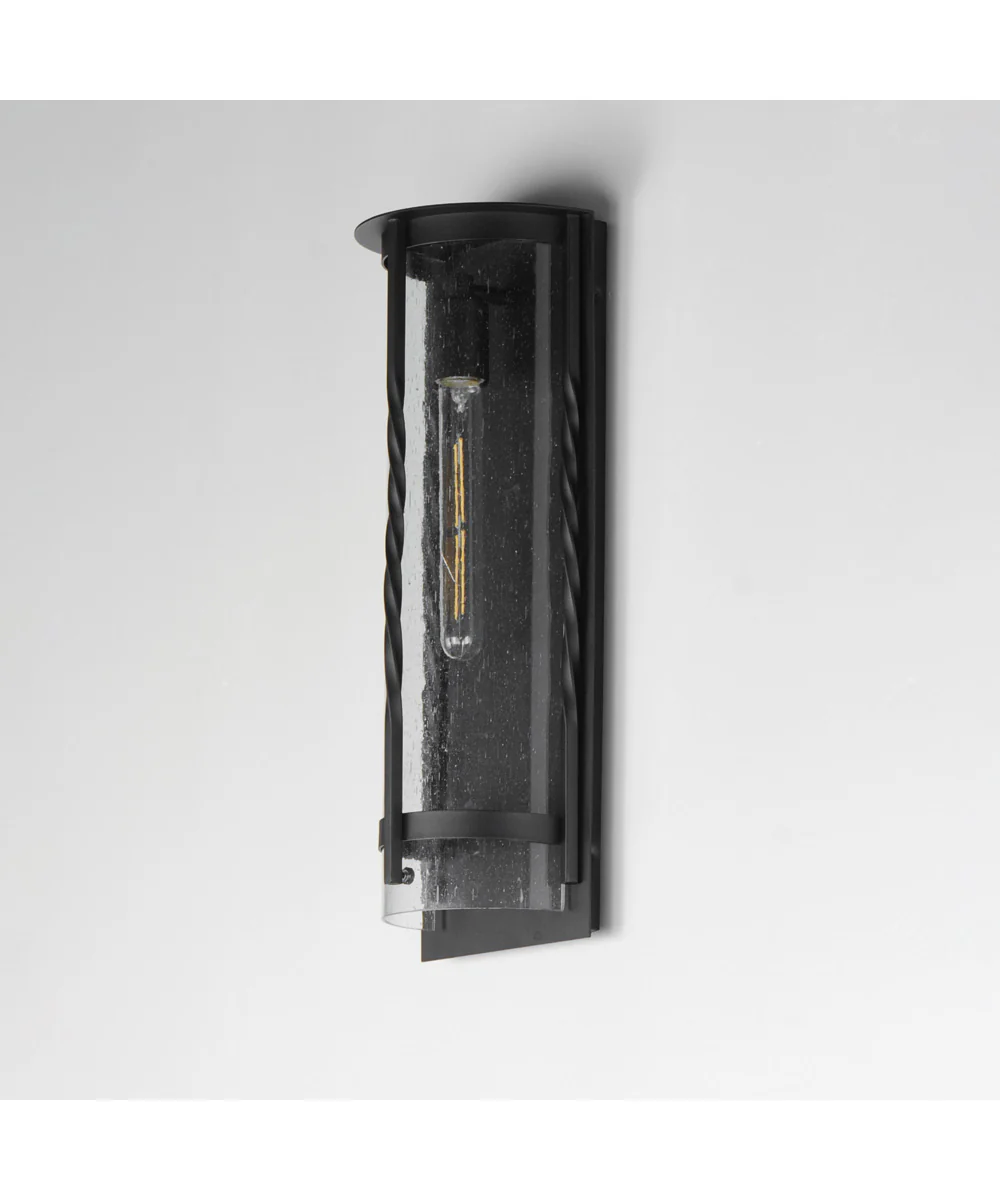 Foundry 1-Light Outdoor Wall Sconce Black - Image 5