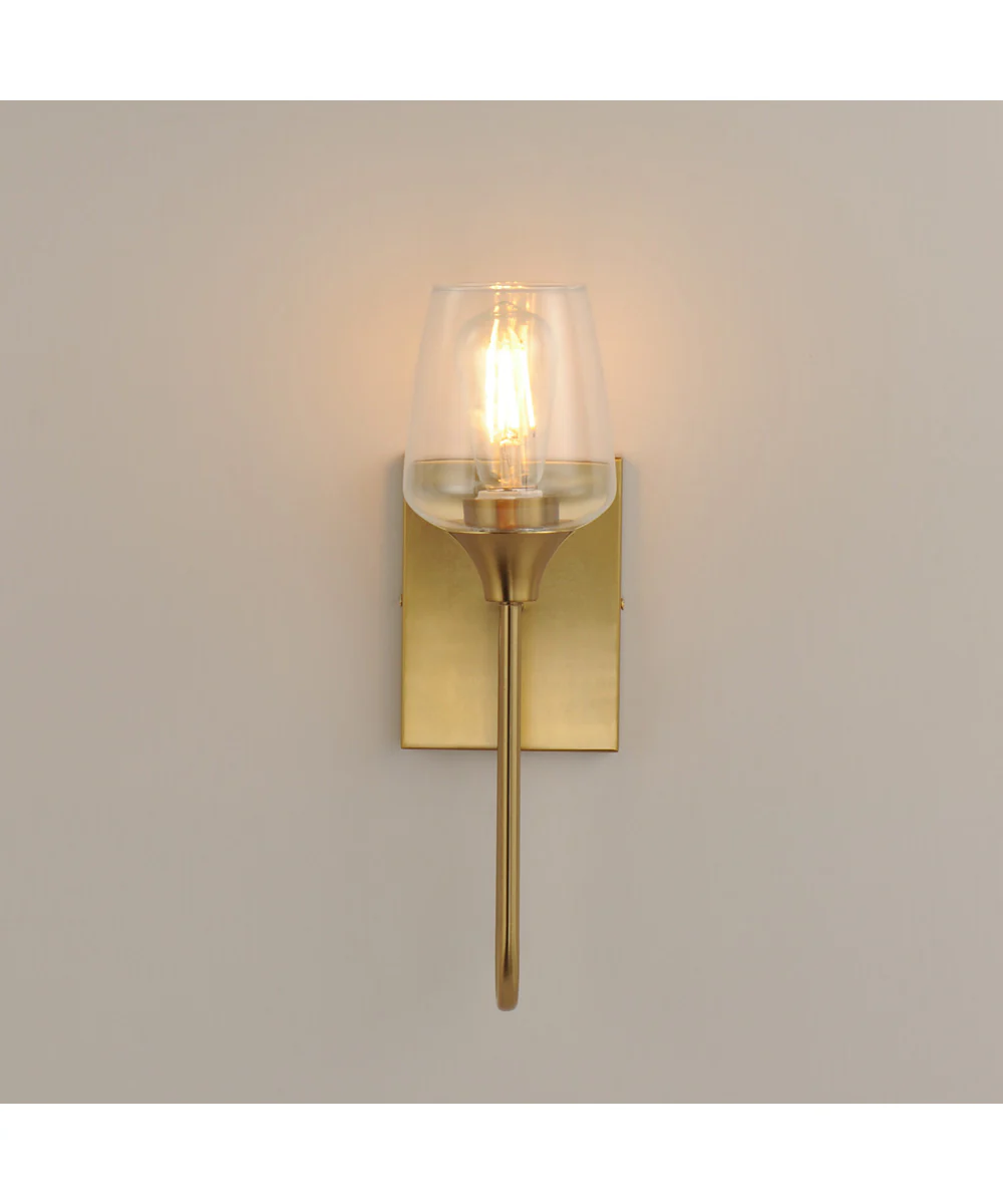 Goblet 1-Light Wall Sconce Natural Aged Brass - Image 3