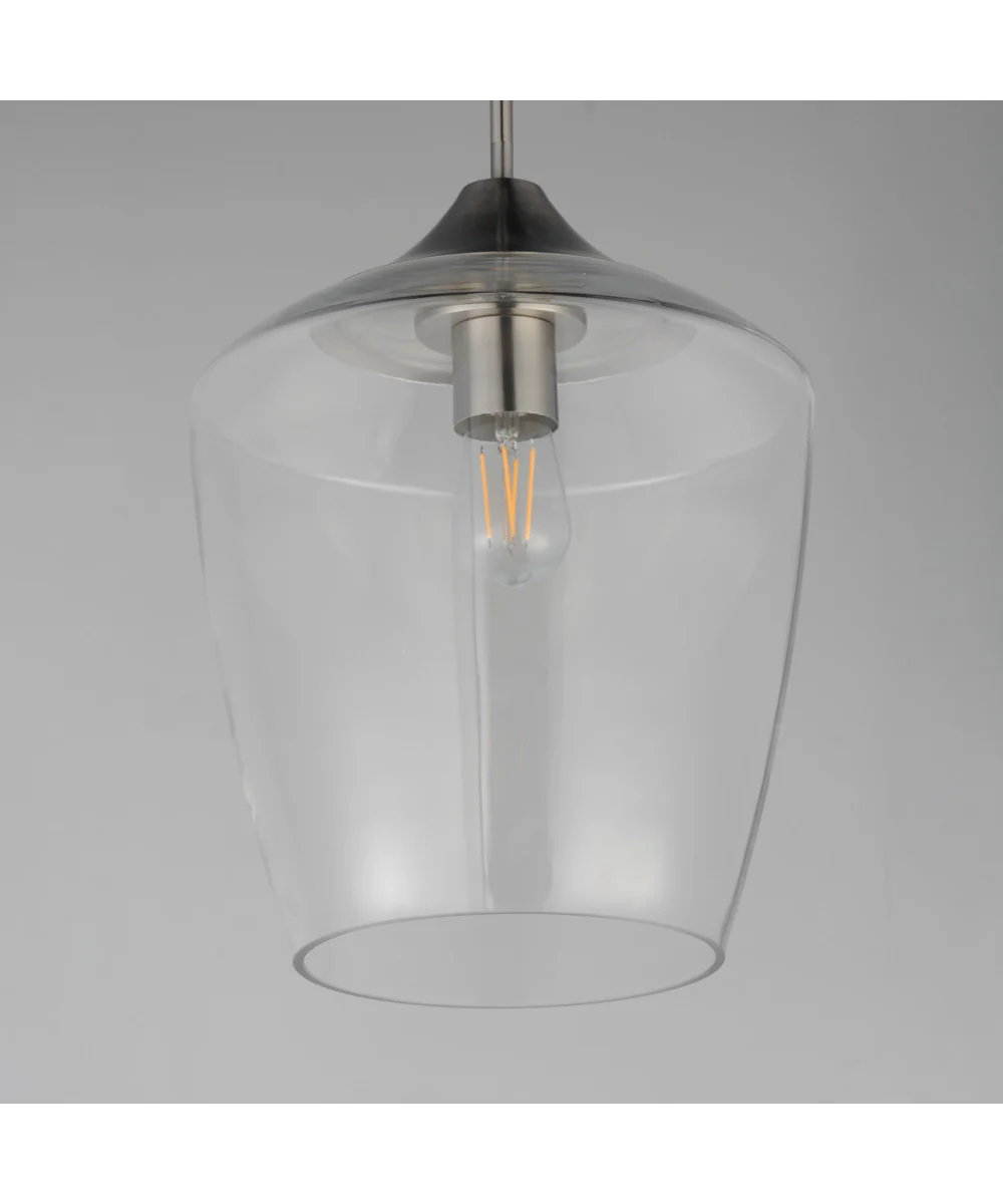 Goblet 12 inch Single Pendant Satin Nickel - Image 3