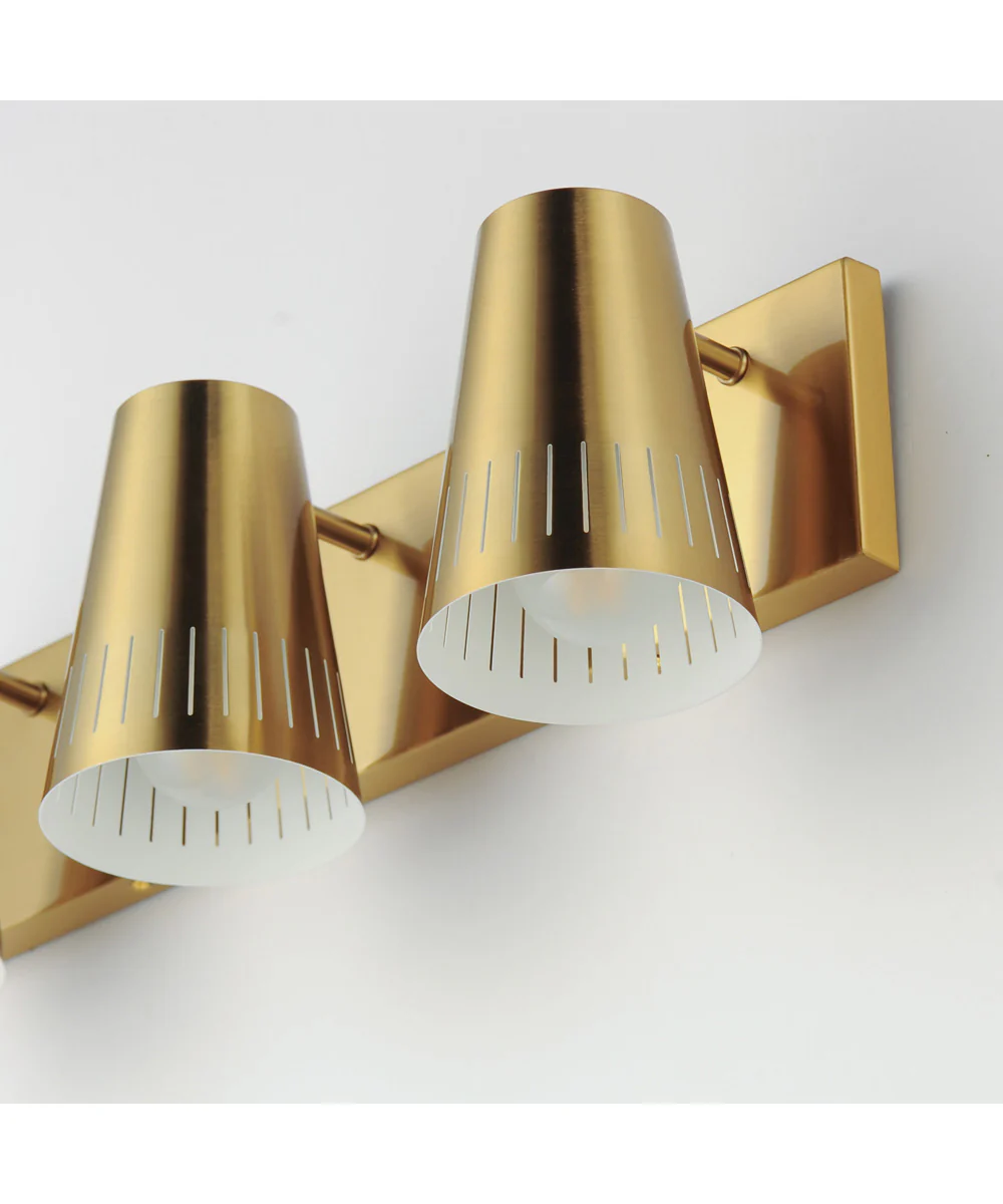 Helsinki 3-Light Bath Vanity Natural Aged Brass - Image 5