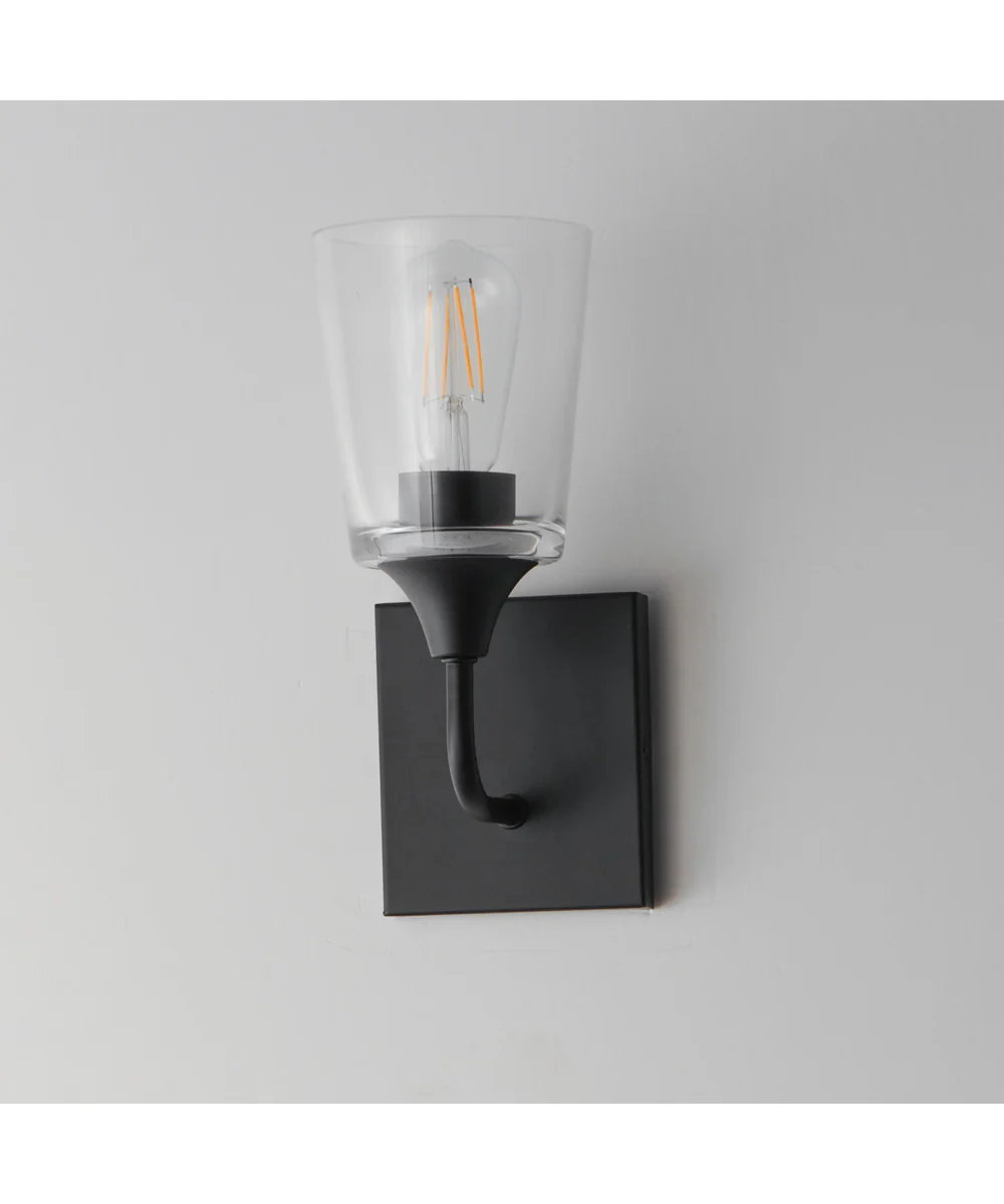Hudson 1-Light Sconce Black - Image 4