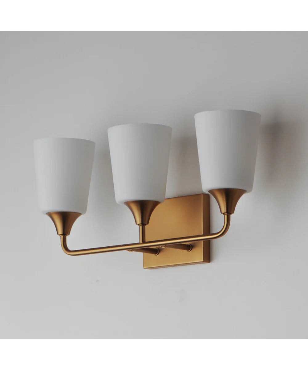 Hudson 3-Light Bath Vanity Natural Aged Brass - Image 4