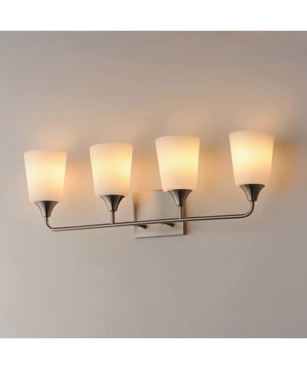 Hudson 4-Light Bath Vanity Satin Nickel - Image 3