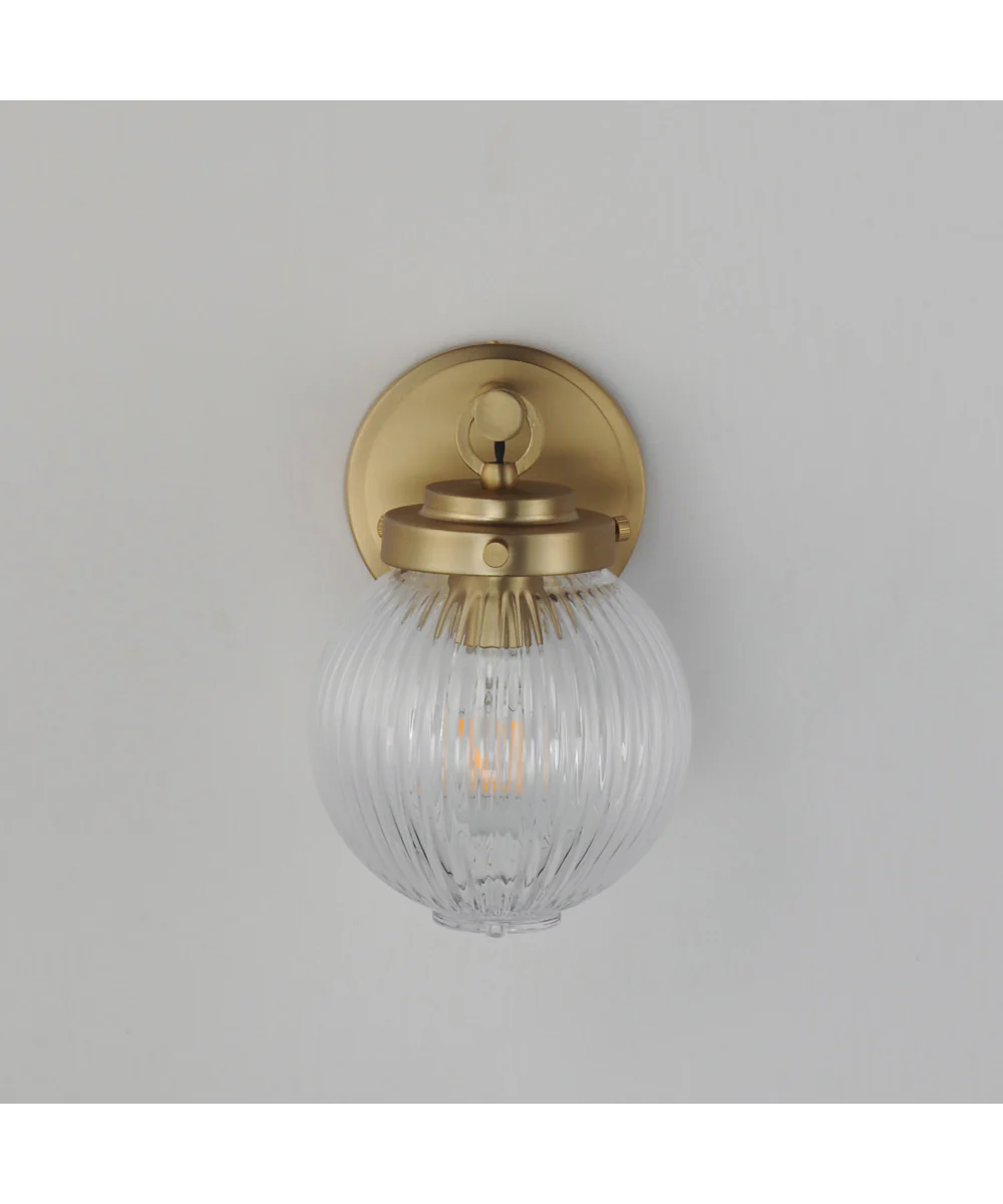 Kasbah 1-Light Bath Vanity Satin Brass - Image 2