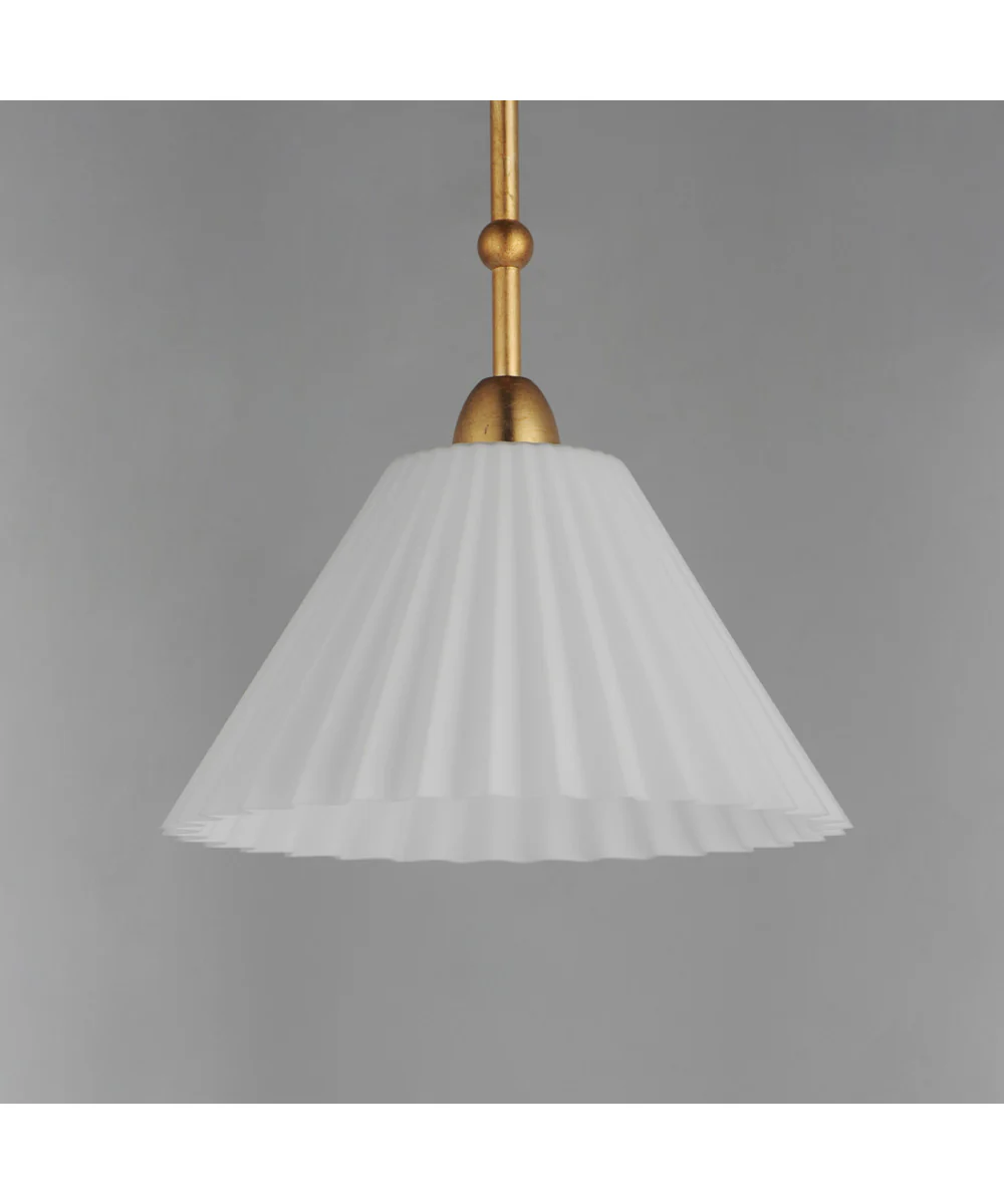 Kismet 1-Light Pendant Gold Leaf - Image 2
